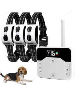 Sistema di recinzione elettronica per cani wireless e collare di addestramento remoto, vibrazione d&#39;urto e contenimento degli animali domestici per cuccioli di tutte le dimensioni