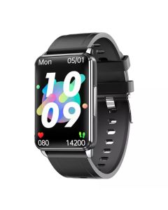 EP02 Orologio intelligente per glicemia con zucchero nel sangue ECG  PPG HRV temperatura della frequenza cardiaca 1.57 "HD impermeabile Smart Bracelet Band Fitness Tracker