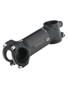Attacco manubrio bicicletta TOSEEK 28.6-31.8mm leggero e durevole in alluminio e carbonio angolo regolabile finitura nero opaco per appassionati di ciclismo e mountain biking