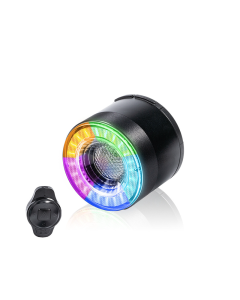 Luce posteriore per bicicletta versatile, ricaricabile, luce freno intelligente, telecomando wireless, luci direzionali, flash colorato