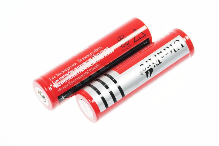 UltraFire BRC 3000mAh 3.7V Li-ion Batteria Ricaricabile Potenza di Lunga Durata per Torce e Fotocamere