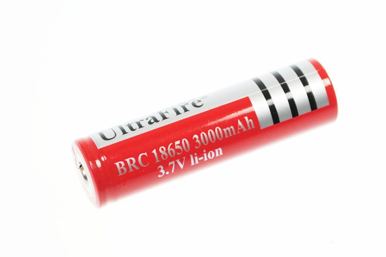 UltraFire BRC 3000mAh 3.7V Li-ion Batteria Ricaricabile Potenza di Lunga Durata per Torce e Fotocamere