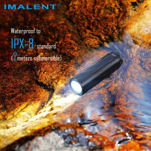 IMALENT LD70 Torcia LED 4000 Lumen Design compatto per avventurieri Fonte luminosa affidabile con display OLED