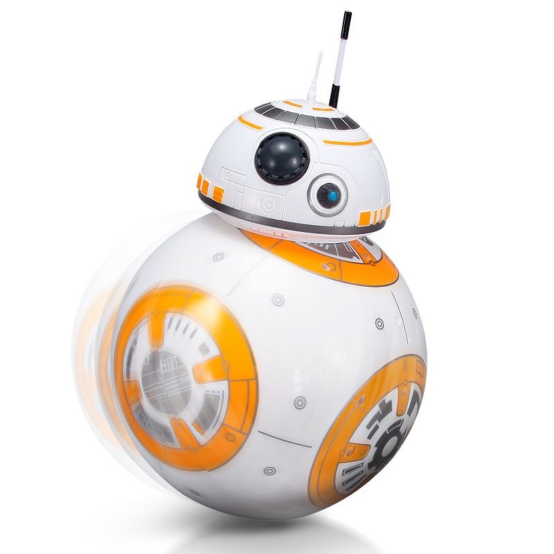 Star Wars BB-8 Robot telecomandato 20,5 cm Giocattolo RC intelligente Rotazione a 360° Divertimento per bambini e collezionisti