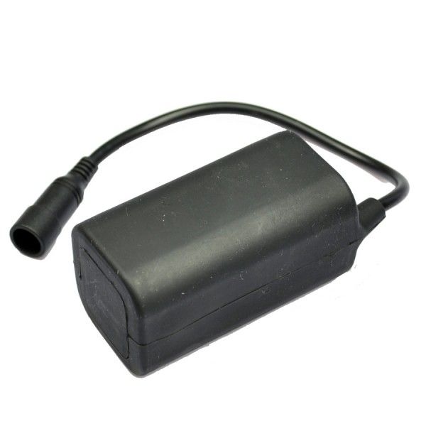 Pacco batteria ricaricabile impermeabile da 8,4V 4*18650 per luci per bicicletta, alta capacità 5200mAh, sicurezza ciclistica