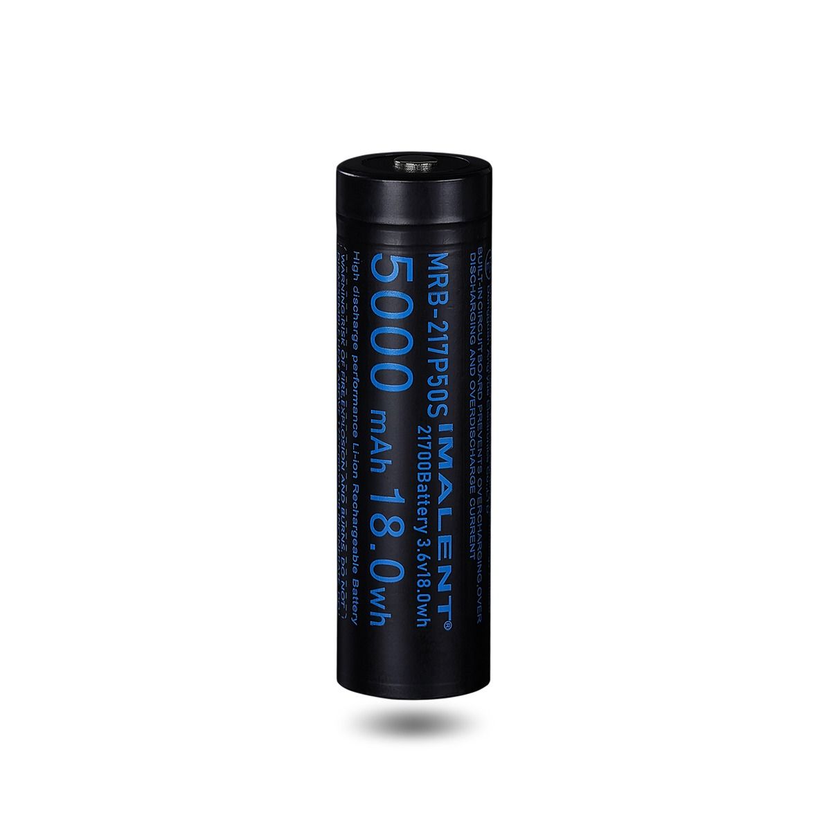 IMALENT MRB-217P50S Batteria Ricaricabile 21700 5000mAh: Lunga Durata per Torce LED!