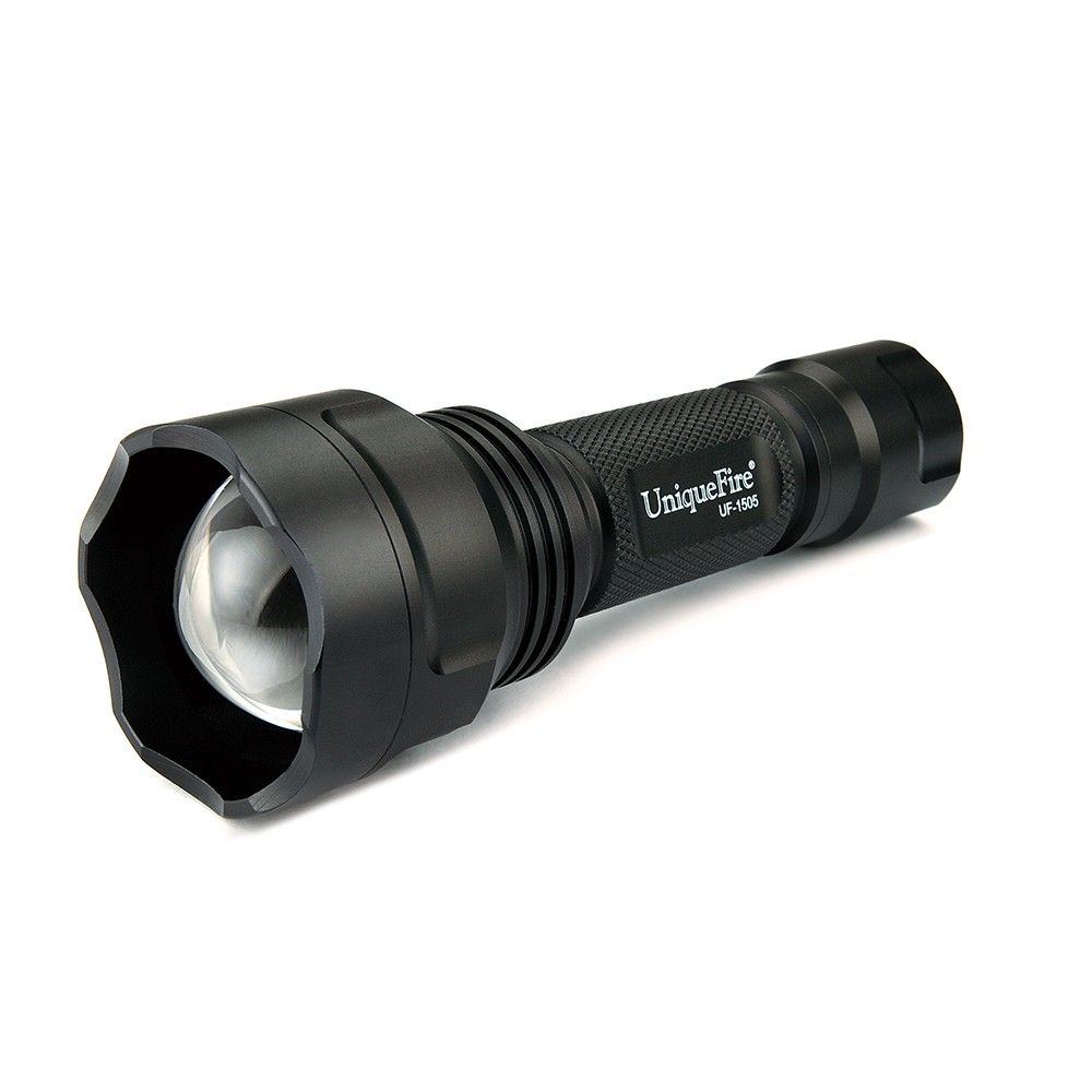 Torcia LED UniqueFire UF-1505 IR 850nm torcia zoomabile torcia compatta impermeabile e resistente agli urti con raggio regolabile perfetta per operazioni notturne attrezzatura outdoor