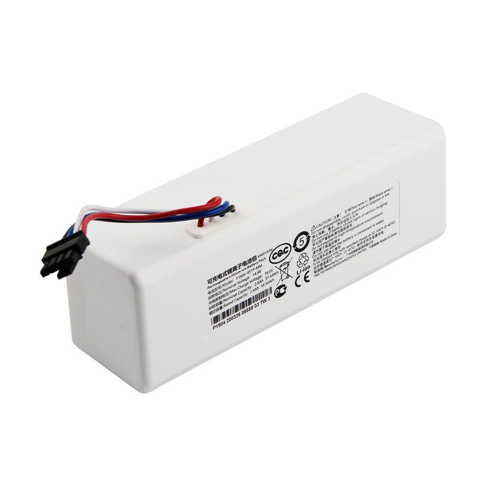 Batteria originale per robot 1C P1904-4S1P-MM per Xiaomi Mijia Mi Robot Aspirapolvere e Lavapavimenti ad alta capacità