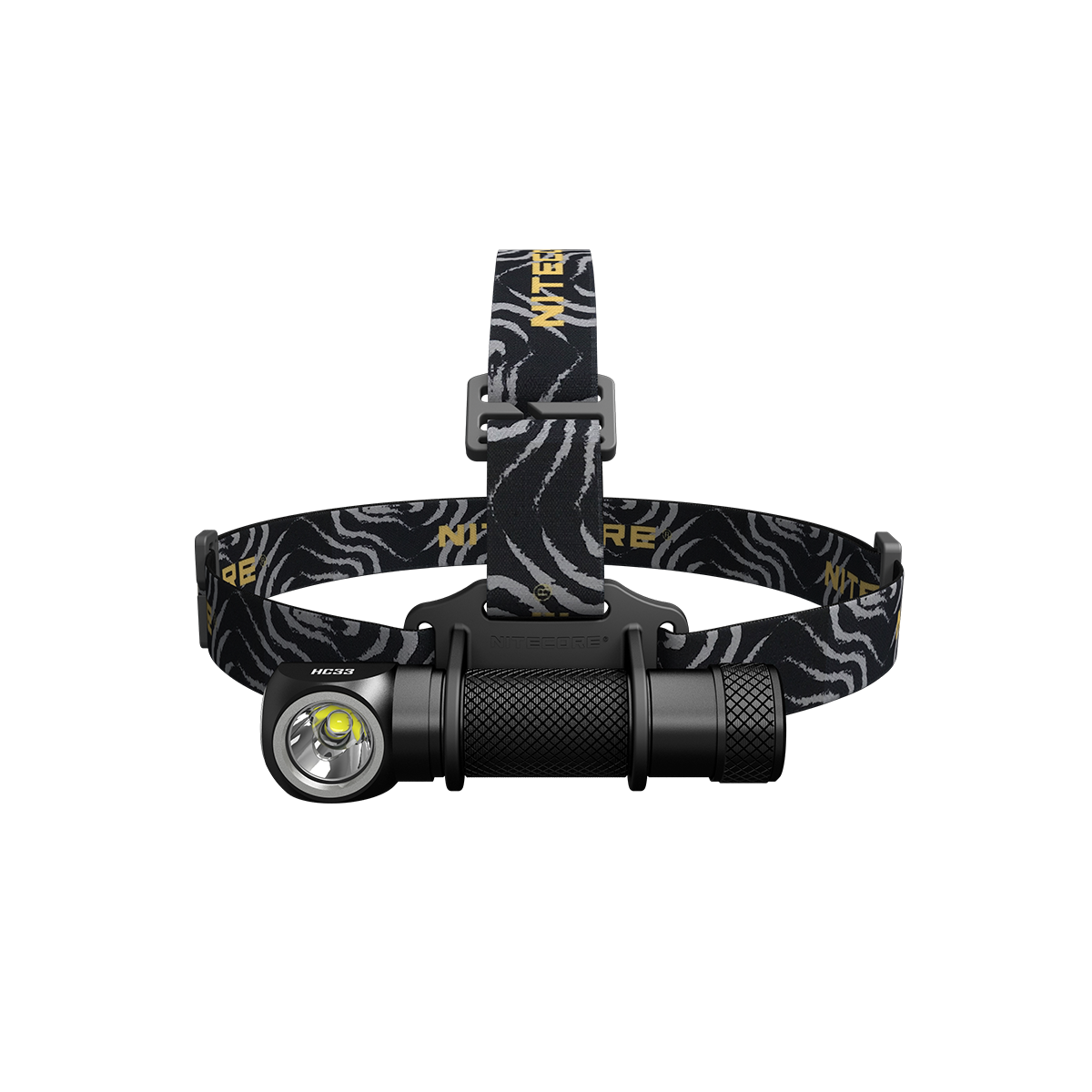 Nitecore HC33 XHP35 torcia LED 1800 lumen per illuminazione esterna e mani libere design compatibile con casco e tappo magnetico perfetta per campeggio ed esplorazioni