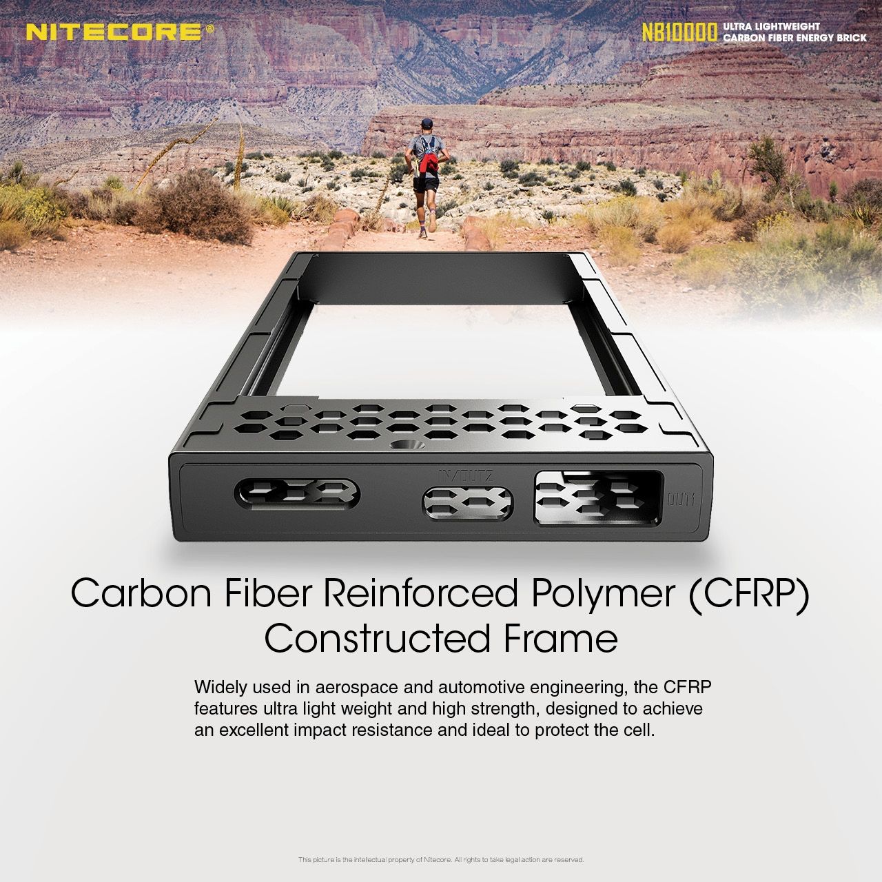 Nitecore NB10000 QC Power Bank 10000mAh USB USB-C Leggero Caricatore Portatile per iPhone 11 Samsung S10 Ricarica Veloce Ideale Accessorio da Viaggio Design Compatto