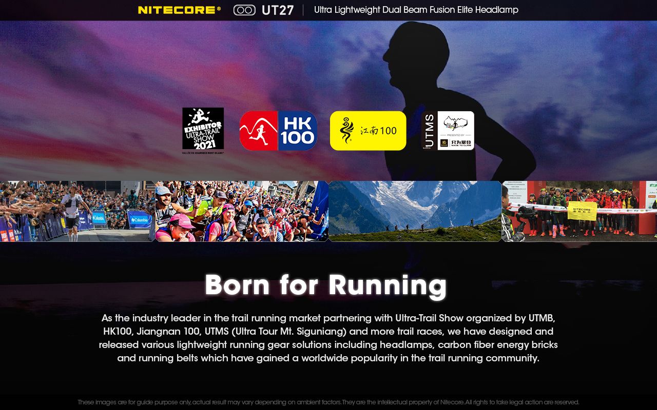 Nitecore UT27 Faro LED 520 Lumen Doppia Illuminazione per Avventurieri Alta Performance Outdoor e Escursionismo Autonomia Prolungata e Sicurezza in Ambienti Esterni Alta Visibilità