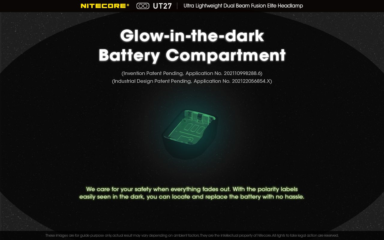 Nitecore UT27 Faro LED 520 Lumen Doppia Illuminazione per Avventurieri Alta Performance Outdoor e Escursionismo Autonomia Prolungata e Sicurezza in Ambienti Esterni Alta Visibilità