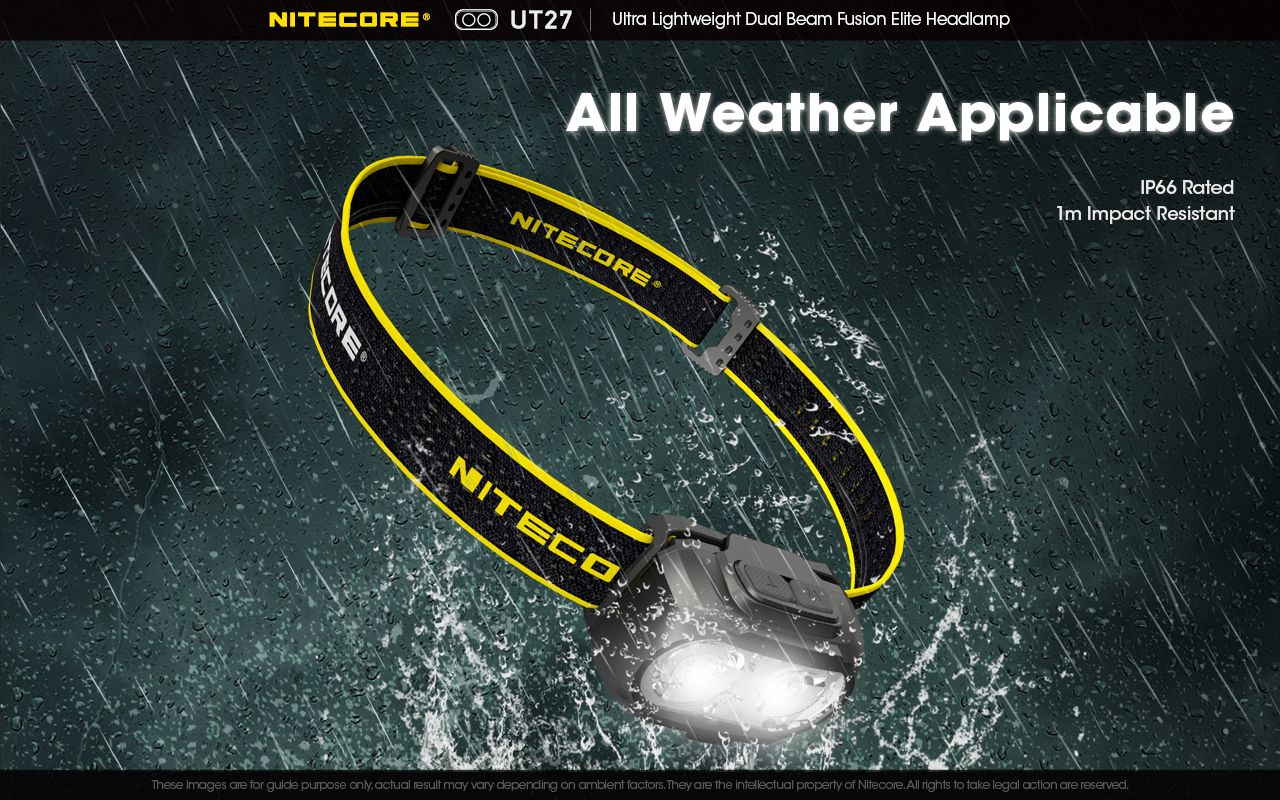 Nitecore UT27 Faro LED 520 Lumen Doppia Illuminazione per Avventurieri Alta Performance Outdoor e Escursionismo Autonomia Prolungata e Sicurezza in Ambienti Esterni Alta Visibilità