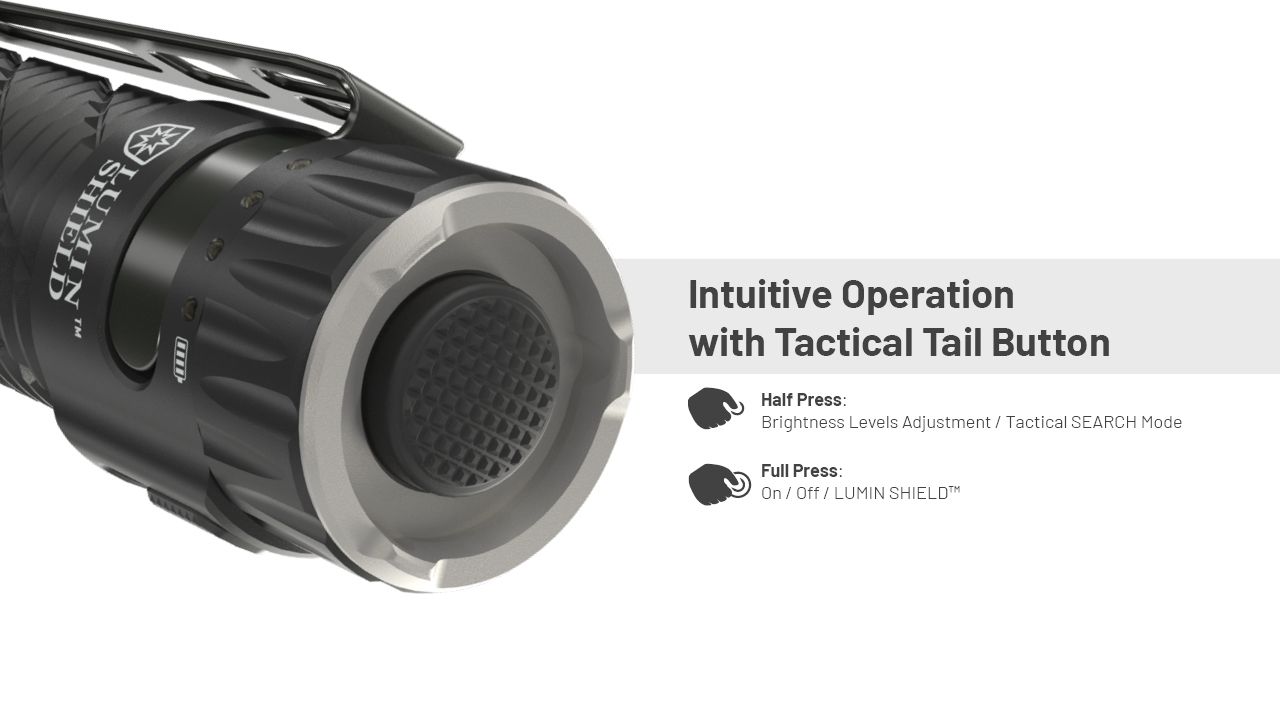 Nitecore EDC35 5000 lumen LED torcia ricaricabile illuminazione compatta per esterni con fascio da 550 m attrezzatura da campeggio