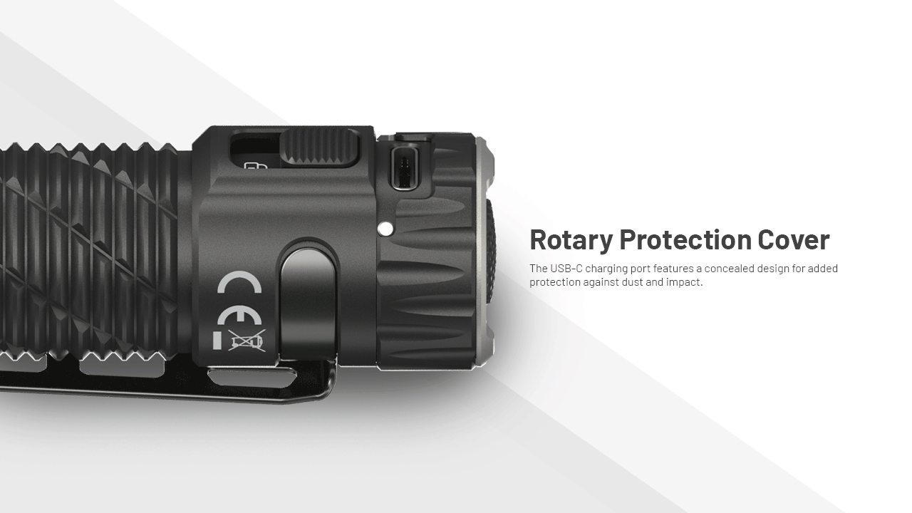 Nitecore EDC35 5000 lumen LED torcia ricaricabile illuminazione compatta per esterni con fascio da 550 m attrezzatura da campeggio