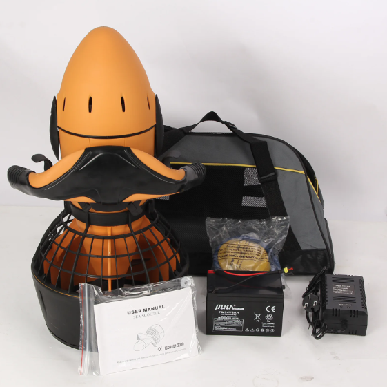 Sommergibile Subacqueo Scooter Acquatico a Doppia Velocità Motore Potente 500W per Esplorazione Acquatica e Vita Marina Vibrante Immersione in Profondità fino a 30 Metri