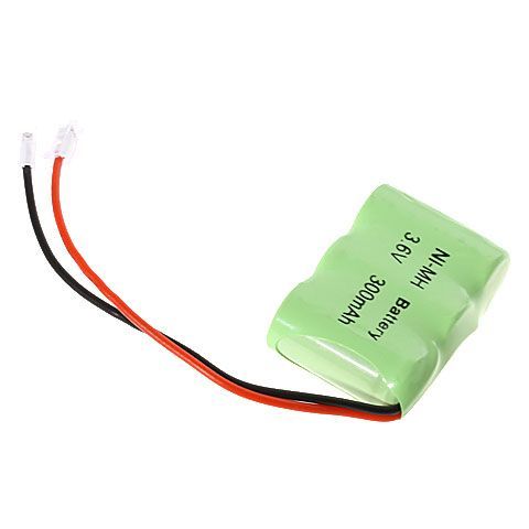 Batteria ricaricabile Ni-MH 3.6V 1/2 AAA 300mAh, potenza ecologica e di lunga durata per telecomandi
