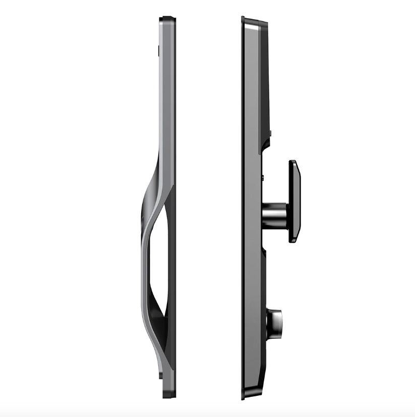 Serratura intelligente per porte Tuya WiFi con riconoscimento facciale 3D e telecamera integrata per comodità e sicurezza domestica avanzate.