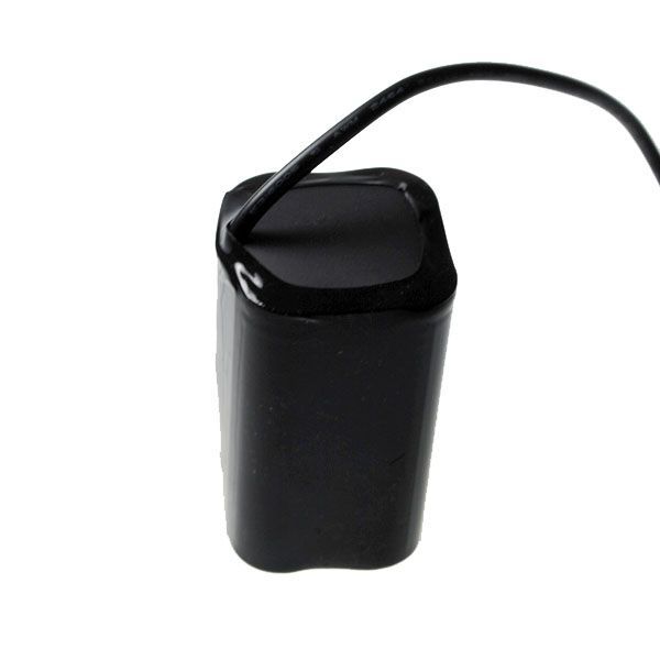 Illumina le tue corse con il set batteria luce 8.4V interfaccia DC 5521, batteria ricaricabile ad alta capacità, attrezzatura per avventure in bicicletta.