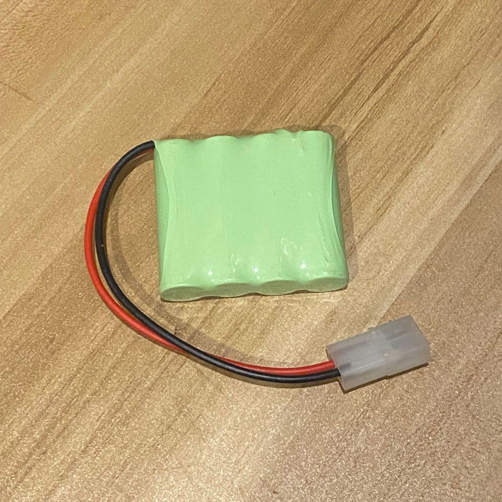 Batteria ricaricabile Ni-MH AA 4.8V 1800mAh, ecologica, a lunga durata per giocattoli e dispositivi a controllo remoto