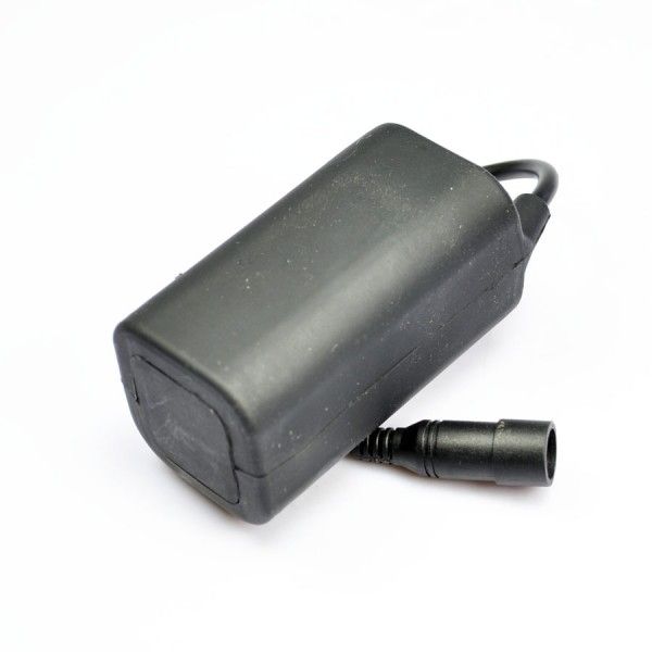 Pacco batteria ricaricabile impermeabile da 8,4V 4*18650 per luci per bicicletta, alta capacità 5200mAh, sicurezza ciclistica
