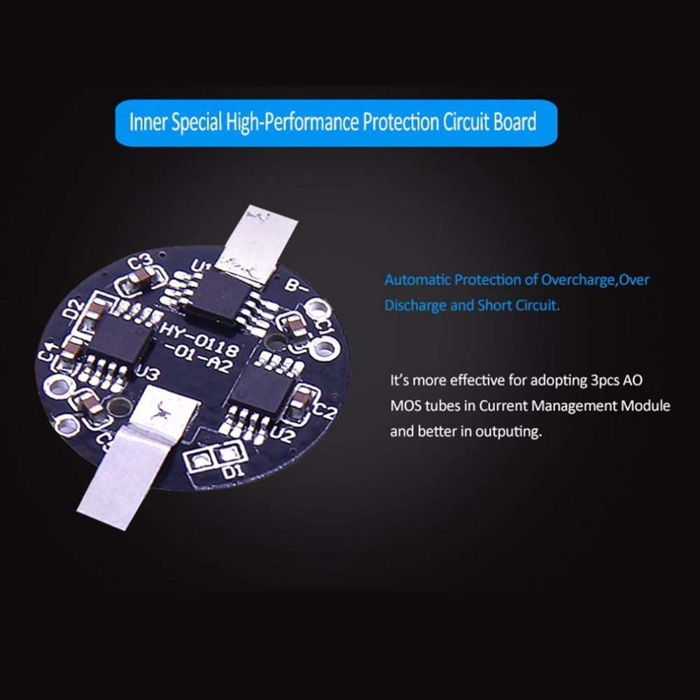 16340 650mAh 3.7V Micro USB Ricaricabile Batteria Li-ion Ecologica di Lunga Durata per Torce e Attrezzatura