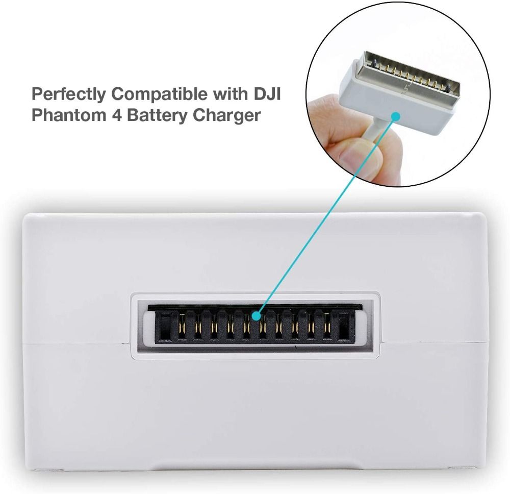 DJI Phantom 4 Serie Batteria Li-Po 15.2V 5870mAh ad Alta Capacità, Leggera, Ricarica Rapida per Quadricottero FPV