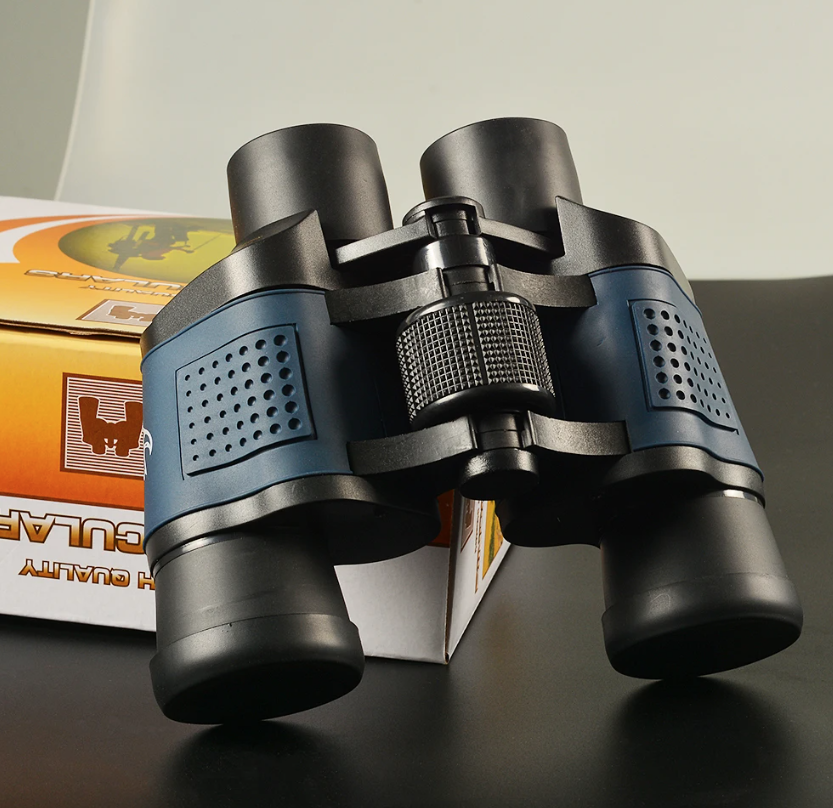 Binocolo 60x60 BAK4 Potente Telescopio Ottico HD per Birdwatching Escursioni Sport Attrezzatura Portatile da Avventura