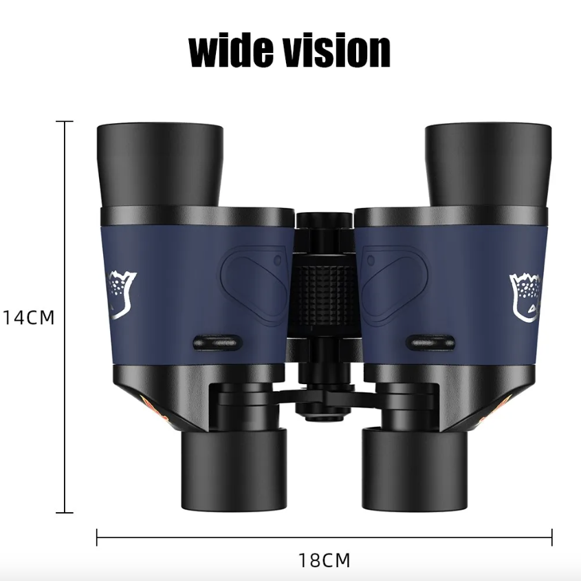 Binocolo 60x60 BAK4 Potente Telescopio Ottico HD per Birdwatching Escursioni Sport Attrezzatura Portatile da Avventura