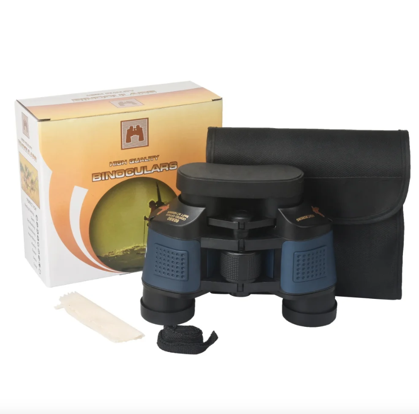 Binocolo 60x60 BAK4 Potente Telescopio Ottico HD per Birdwatching Escursioni Sport Attrezzatura Portatile da Avventura