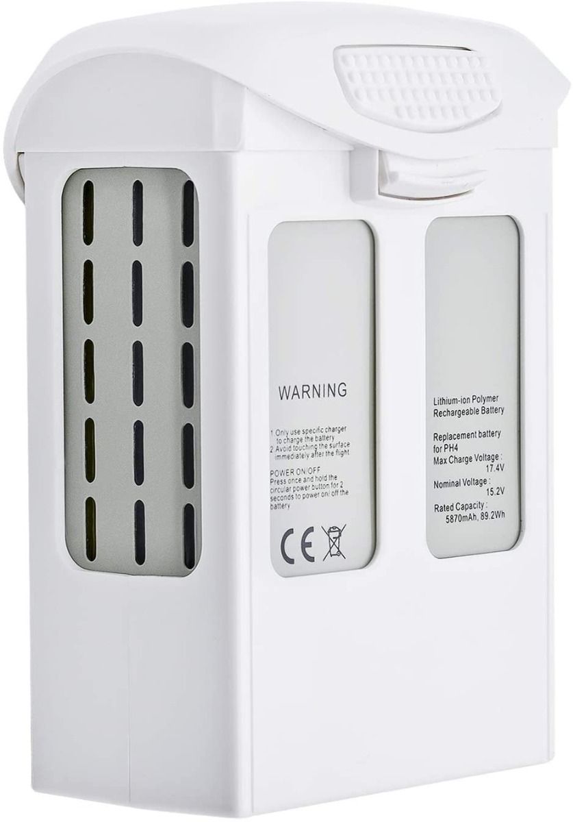 DJI Phantom 4 Serie Batteria Li-Po 15.2V 5870mAh ad Alta Capacità, Leggera, Ricarica Rapida per Quadricottero FPV