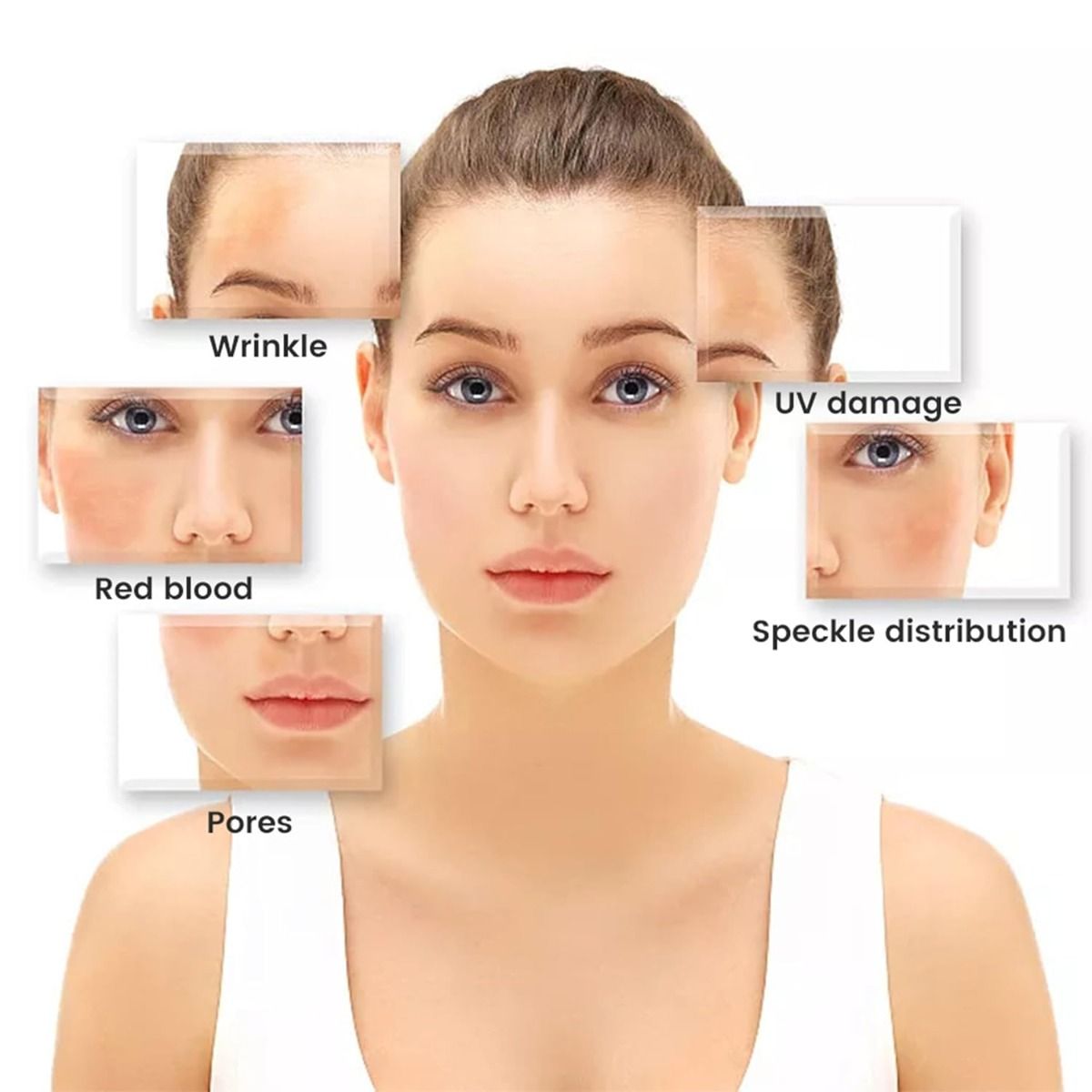 Microscopio Digitale 500x 2MP, Alta Risoluzione 1080P per Elettronica, Monete, Pelle, Capelli