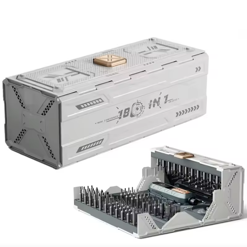Set di cacciaviti di precisione con 21 tipi di 160 punte magnetiche, kit di riparazione professionale per laptop con punte multiple JAKEMY per la maggior parte dei dispositivi elettronici, orologi, Xbox, console, occhiali e campanelli.