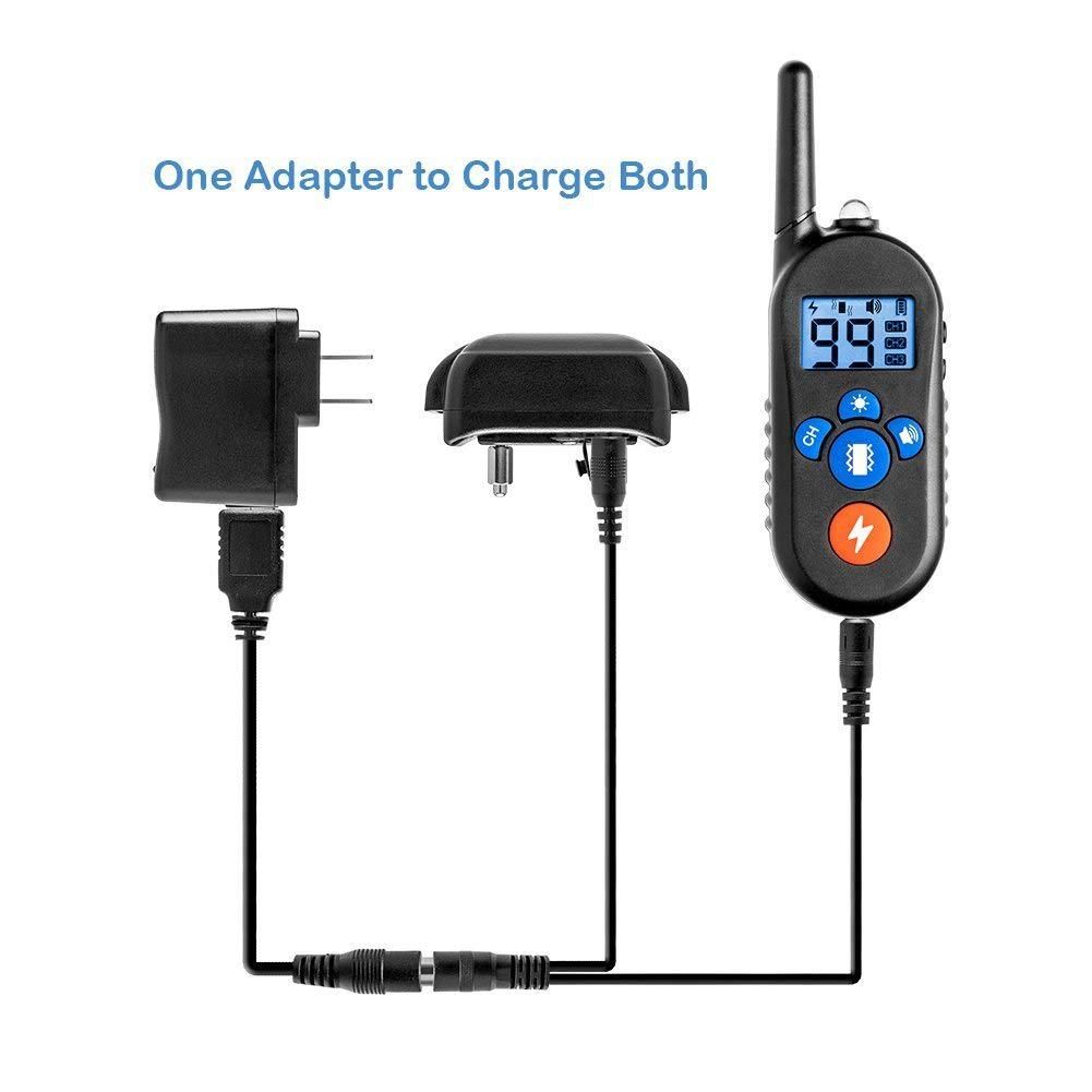 Miglior collare di addestramento 2025 collare elettrico per cani con controllo remoto 800m 3 modalità impermeabile IP67 batterie ricaricabili per addestramento cani piccoli e medi