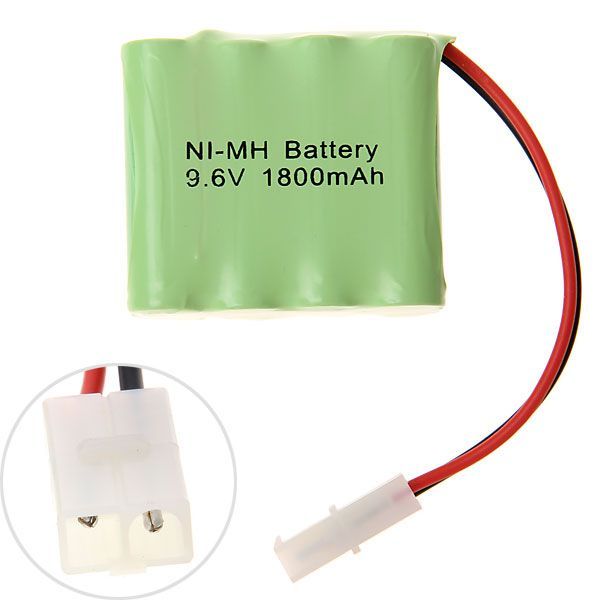 Batteria Ricaricabile Ni-MH 9.6V AA 1800mAh Alta Capacità Eco-compatibile per Dispositivi Elettronici Lunga Durata e Senza Effetto Memoria Soluzione Energetica Affidabile