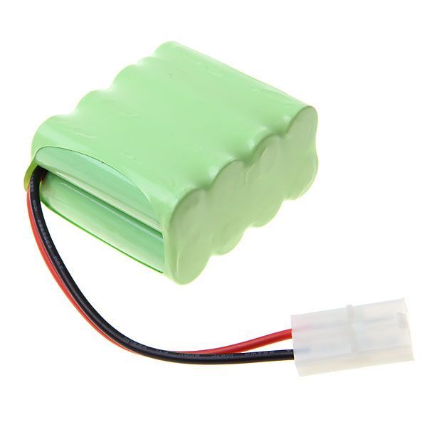 9.6V AA 1800mAh Ni-MH Batteria Ricaricabile Ecocompatibile di Lunga Durata per Fotocamere e Controller di Gioco