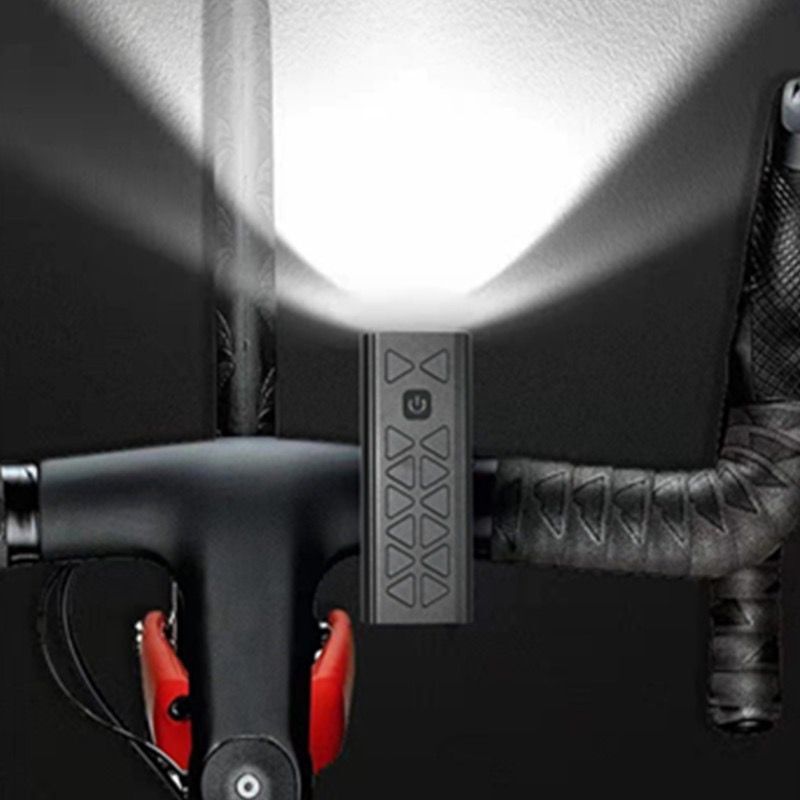 NiteBeam BR08 Luci per Bici 10000 Lumen Ricaricabile via USB Luce per Bicicletta Luminosa per Ciclismo Urbano e Sentieri di Montagna