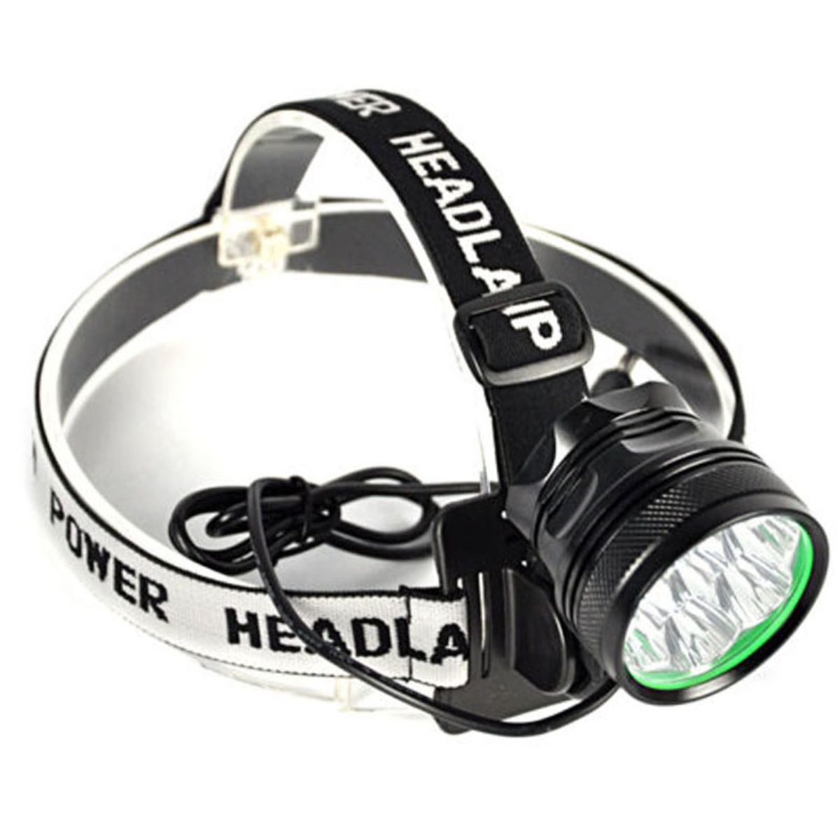9T6 Luce per Bicicletta 10800 Lumen Impermeabile Faro LED T6 Versatile Attrezzatura per Sicurezza in Ciclismo e Campeggio