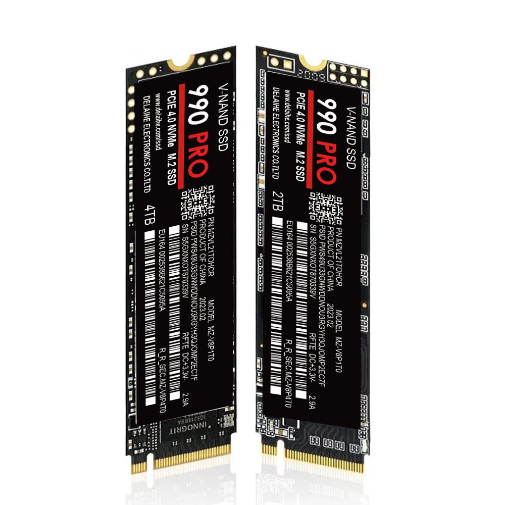 SSD ad alta velocità 990 PRO PCIe 4.0 NVMe 4.0 M.2 2280 1TB 2TB 4TB SSD Unità a stato solido interna per laptop PC PS4