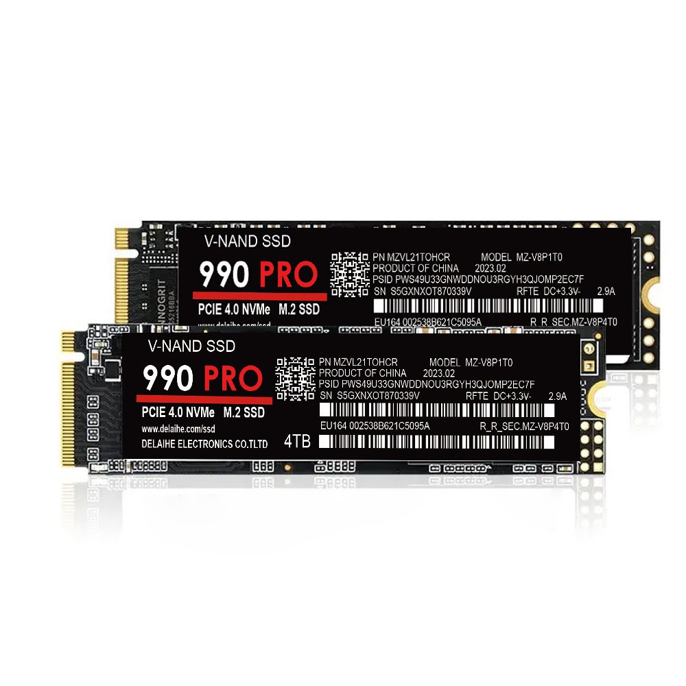 SSD ad alta velocità 990 PRO PCIe 4.0 NVMe 4.0 M.2 2280 1TB 2TB 4TB SSD Unità a stato solido interna per laptop PC PS4