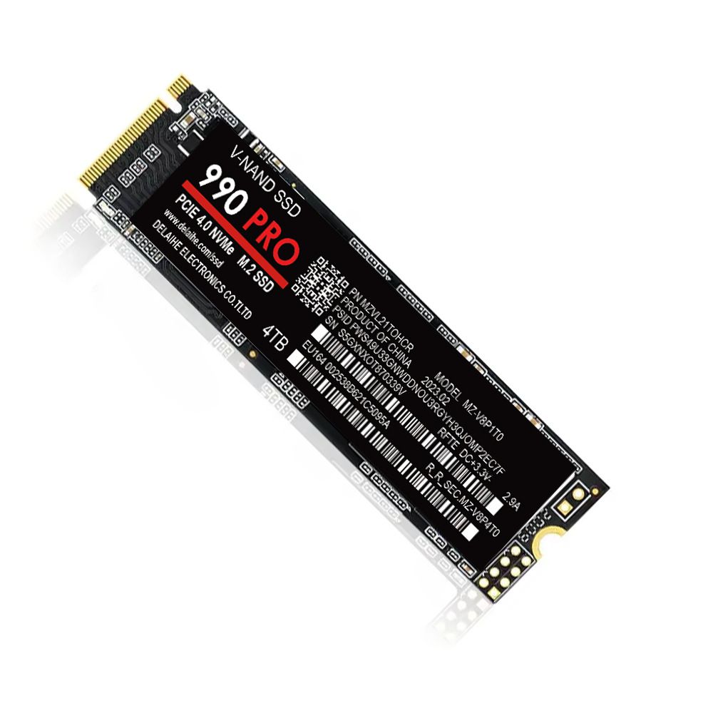 SSD ad alta velocità 990 PRO PCIe 4.0 NVMe 4.0 M.2 2280 1TB 2TB 4TB SSD Unità a stato solido interna per laptop PC PS4