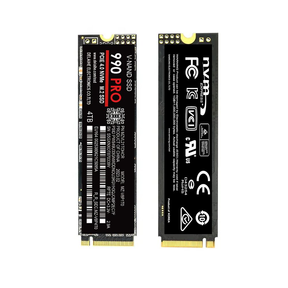 SSD ad alta velocità 990 PRO PCIe 4.0 NVMe 4.0 M.2 2280 1TB 2TB 4TB SSD Unità a stato solido interna per laptop PC PS4
