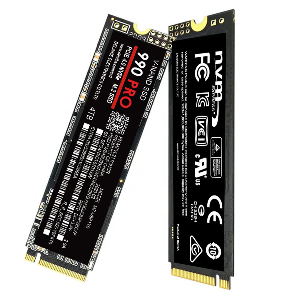 SSD ad alta velocità 990 PRO PCIe 4.0 NVMe 4.0 M.2 2280 1TB 2TB 4TB SSD Unità a stato solido interna per laptop PC PS4