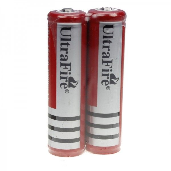 UltraFire BRC 3000mAh 3.7V 18650 Batteria Ricaricabile ad Alta Capacità per Torce e Gadget Eco-Friendly