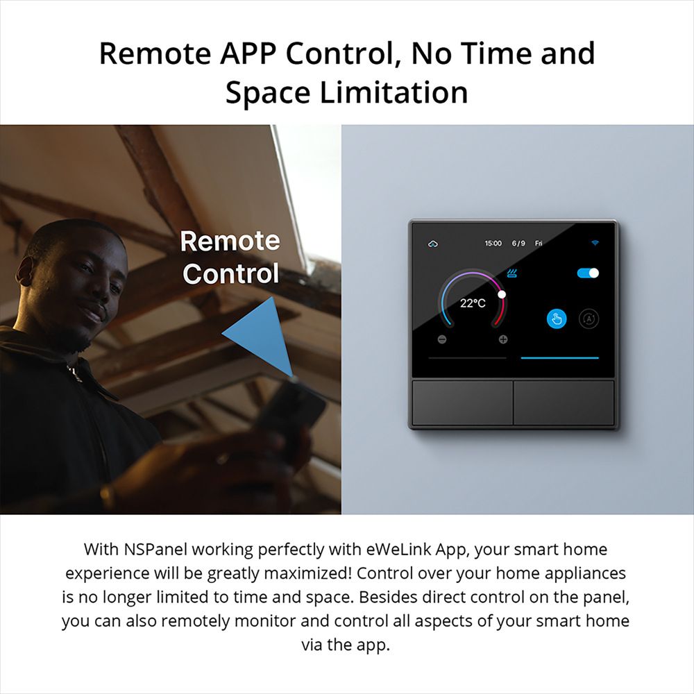 SONOFF NSPanel Interruttore Intelligente per Scene WiFi, Controllo All-in-One con Schermo Touch per Automazione Domestica