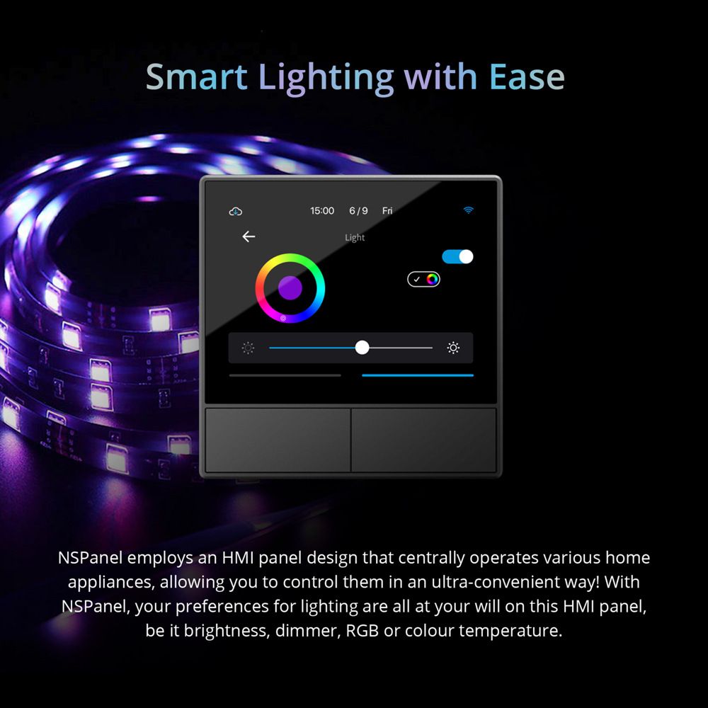 SONOFF NSPanel Interruttore Intelligente per Scene WiFi, Controllo All-in-One con Schermo Touch per Automazione Domestica