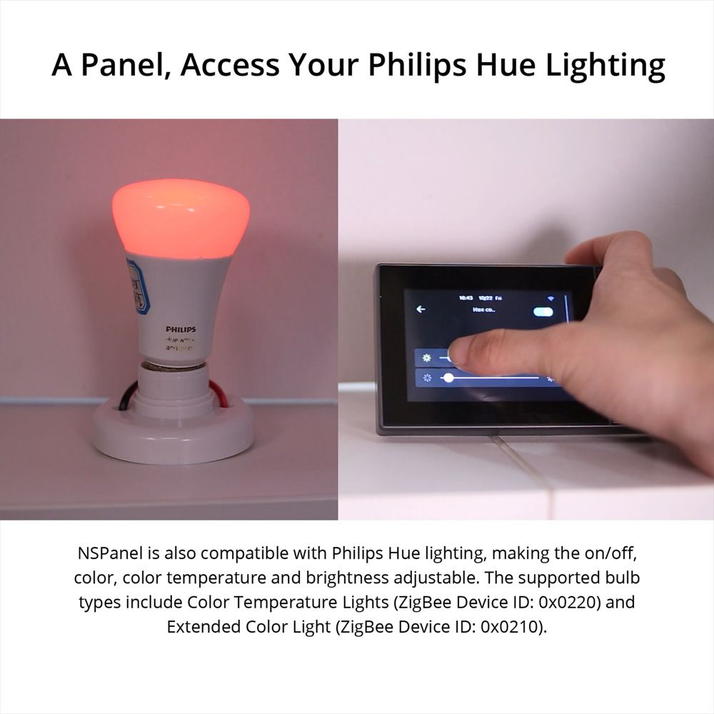 SONOFF NSPanel Interruttore Intelligente per Scene WiFi, Controllo All-in-One con Schermo Touch per Automazione Domestica