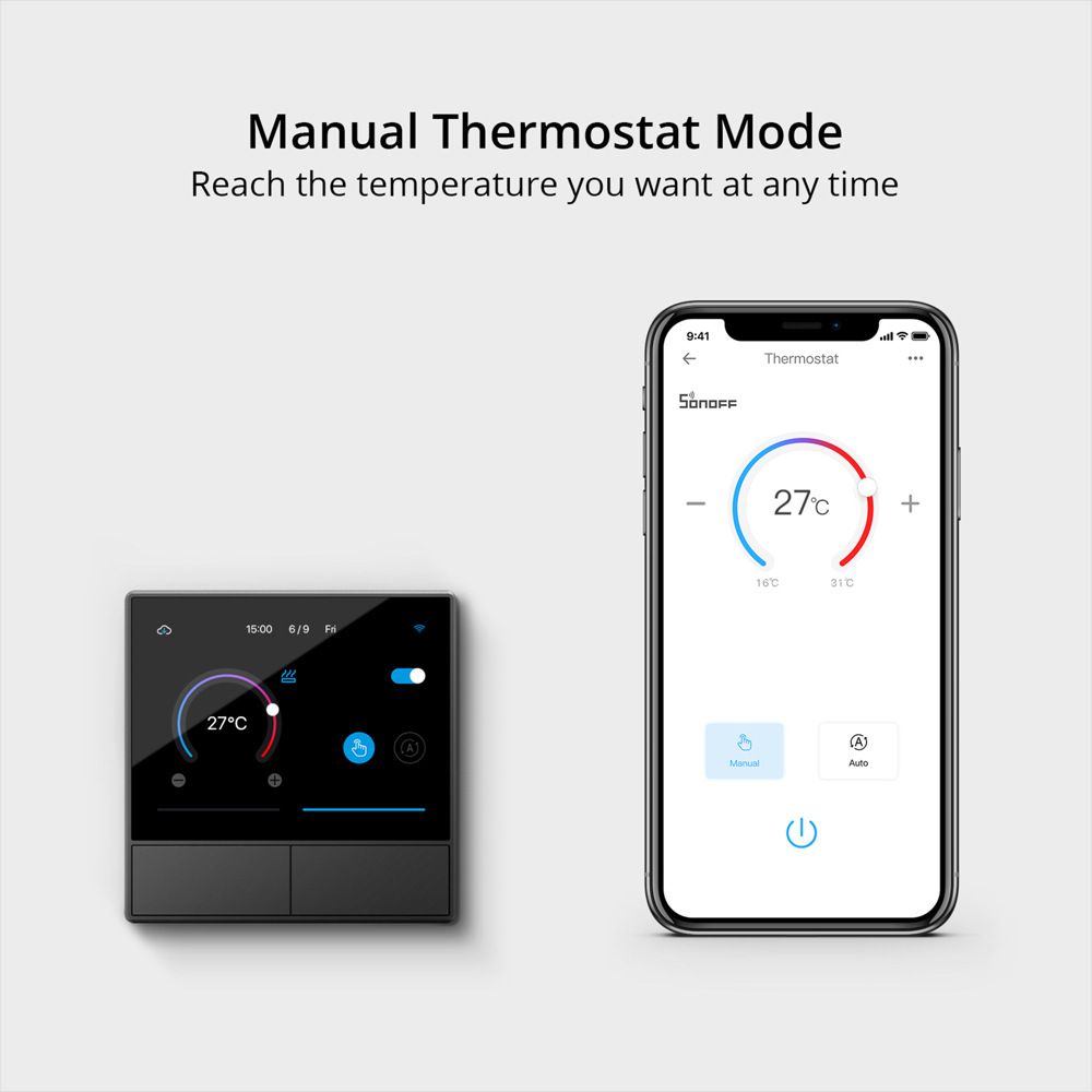 SONOFF NSPanel Interruttore Intelligente per Scene WiFi, Controllo All-in-One con Schermo Touch per Automazione Domestica