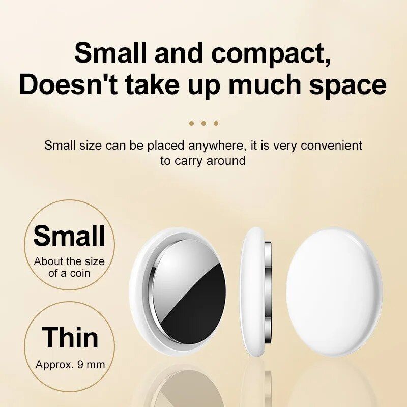 Mini GPS Tracker Bluetooth 4.0 Smart Locator Anti Smarrimento Design Compatto e Leggero Localizzazione in Tempo Reale Sicurezza Personale App iSearching Connettività Bluetooth