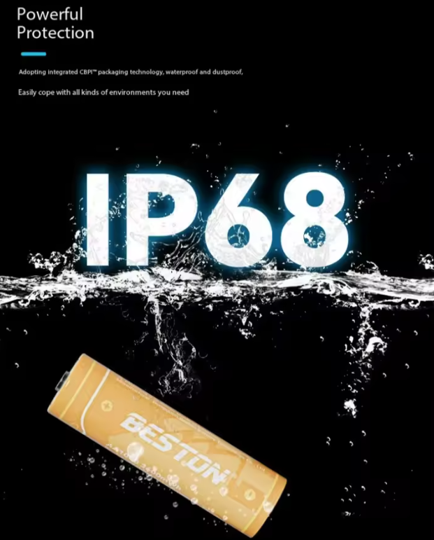 Beston Caricabatterie Smart per Batterie Ricaricabili AA 8 Slot con 1.5V Litio 3600mWh. Ricarica Rapida!